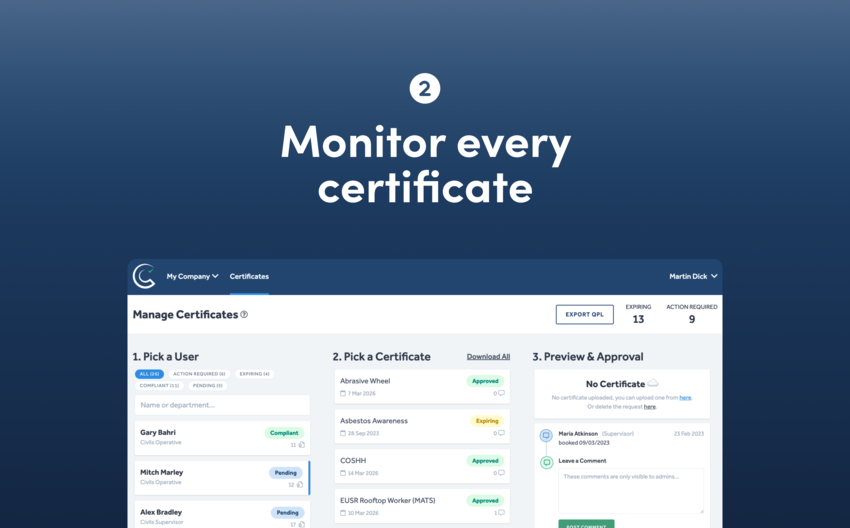 Monitoring certificates in Certifi